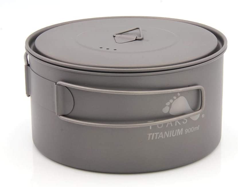 Набор титановой посуды для кемпинга TOAKS CMB-1350-900 CMB-1600-1300 (CMB-1350-900)