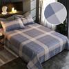 Washed Cotton Flat Sheets Summer Breathable Bedroom Bedding Mattress Cover Soft Minimalist Double Bed Sheet 180x230cm Household