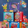 Children Portable Magnetic Wooden Puzzle Cartoon Pattern Busy Quiet Book Jigsaw Puzzles Game Kids Montessori Educational Toys