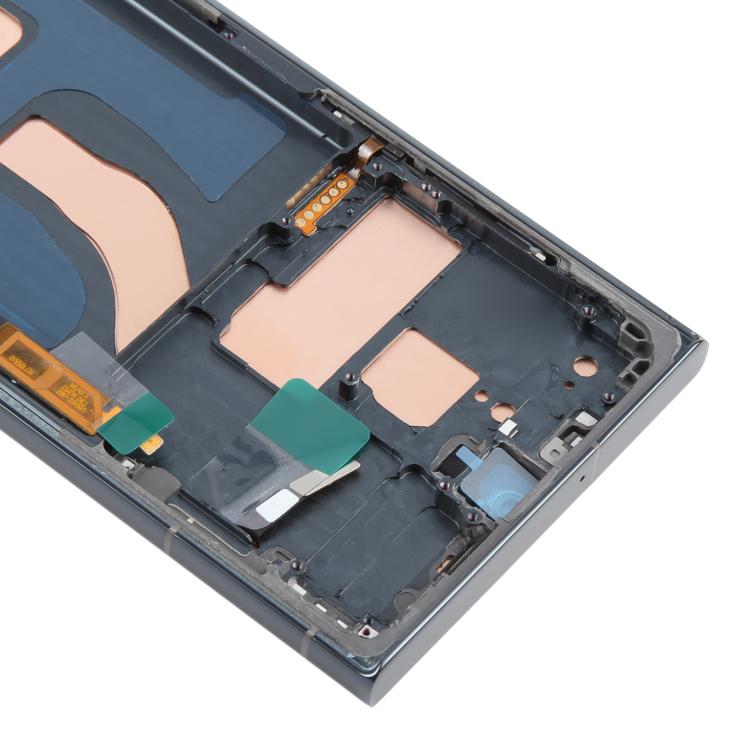Для Samsung Galaxy S22 Ultra SM-S908B 6,72-дюймовый TFT LCD экран, сборка с дигитайзером и рамкой, не поддерживает распознавание отпечатков пальцев