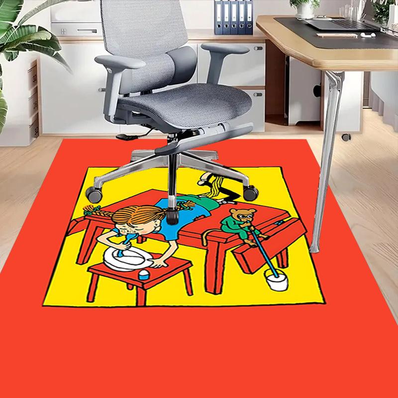 1PC girl classroom Extra Large Non Slip Floor carpet, Office, family, bedroom, Studio Large Area Rug Indoor Rugs