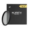 KANI 67 мм Поляризационный ZeroSharp Premium LR MC CPL Натуральный Круговой Улучшенный Цвет Уменьшенный Цвет Низкий Нано 810069 Фильтр, Серия, 0# Поляризатор,