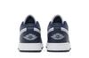Детские кроссовки Nike Jordan 1 Low Midnight Navy Wolf Grey (GS) Белый/Полночный темно-синий/Серый волк
