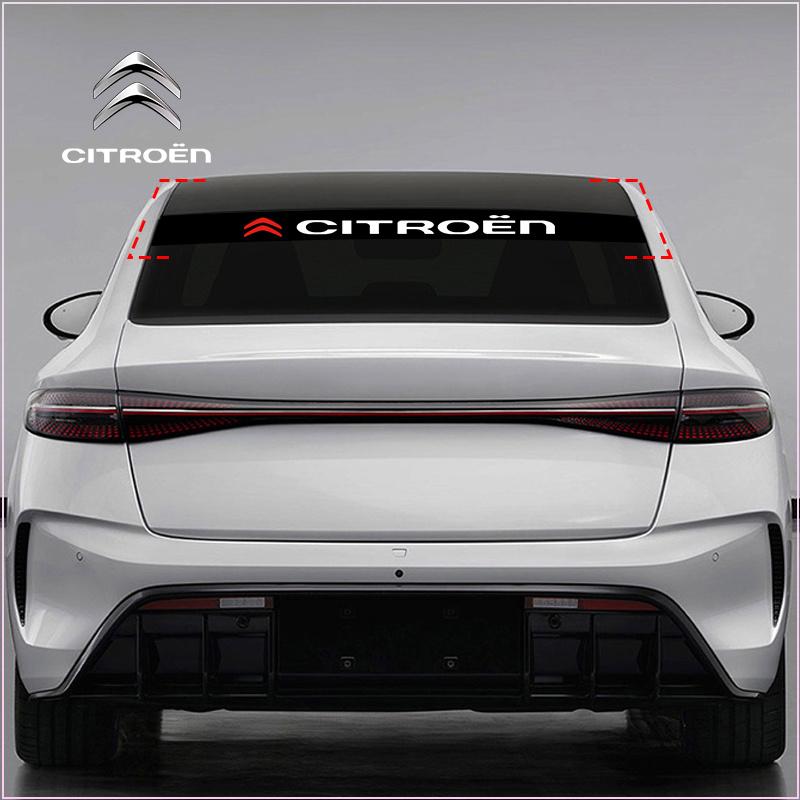 Наклейки на лобовое стекло автомобиля с логотипом Citroen Передние и задние декоративные для Citroen DS C1 C2 C3 C4 C5 C6 C8 C4L DS3 DS4 DS5 LS DS6 Picasso