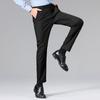 Men's Thickened Elastic Business Casual Straight Fit Pants