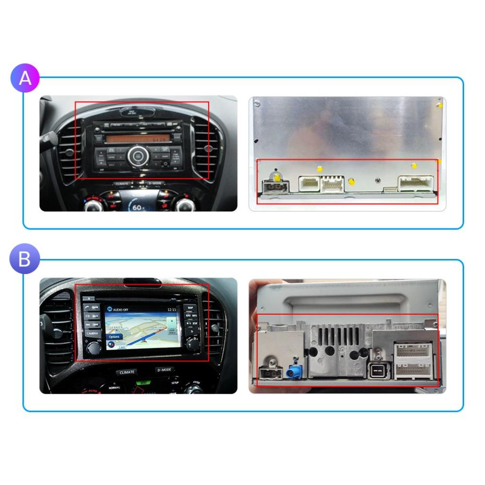 Android Car Radio Stereo For Nissan Juke 2010-2019 GPS Navigation 2DIN 4 Core Multimedia Player 4+64GB Carplay Autoradio