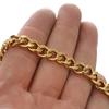 1 Meter Stainless Steel Cuban Chains Bulk for DIY Jewelry Making Crafts Bracelet  Accessories Handmade Hip Hop Necklace Findings