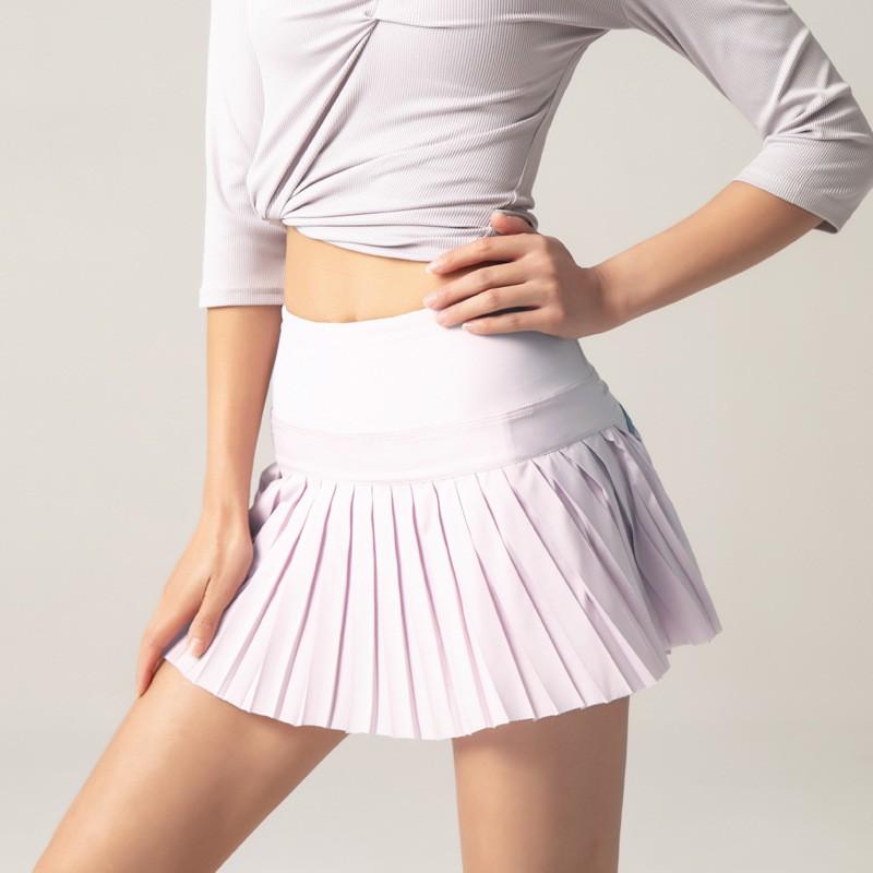 Womens Tennis Skirt Lightweight Anti-Slip Sports Yoga Fitness Running