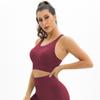 Nessaj Женский спортивный бюстгальтер с эффектом пуш-ап, фитнес-бюстгальтер, сексуальная майка для бега, йоги
