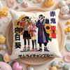 Подушка с принтом аниме S-Samurai C-Champloo, чехол для подушки для дома и автомобиля, многоцелевой, двусторонний, мягкий и прочный для ежедневного использования