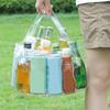 6.8L/12L Foldable Transparent Bucket Portable Camping Bucket  Water Splashing Festival