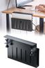 Sanwa Direct Desk Side Storage Clamp Грузоподъемность 3 кг Сталь Черный Ноутбук/Планшет/Документы 200-STN068BK
