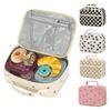 Kids Insulated Lunch Bag Corduroy Lunch Box for School Spacious Cooler Organizer