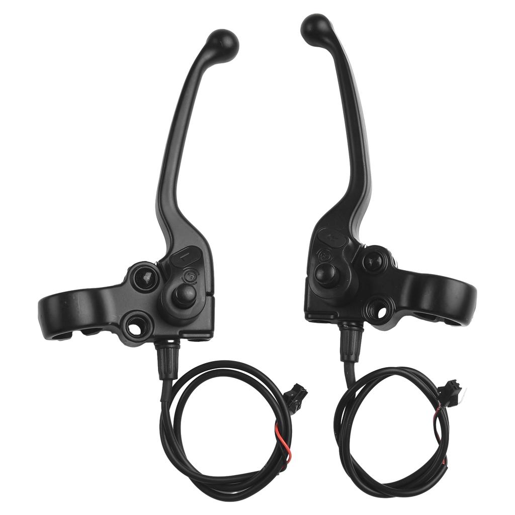 1 Bike Pair Brake Levers Ebike With Parking Button