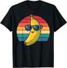 Retro Banana Novelty Fun for Men Women Kids T-Shirt