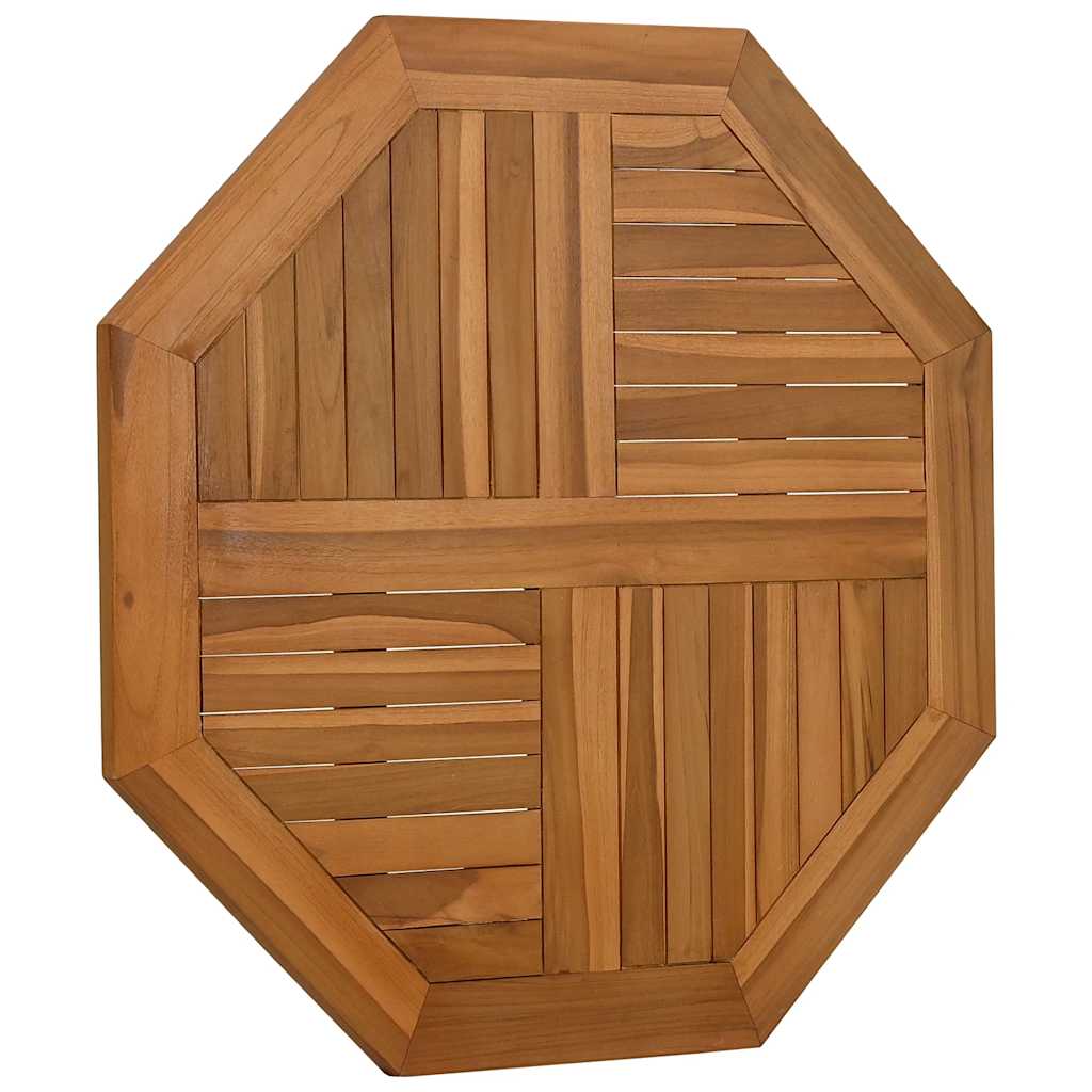 Table Top 80x80x2.5 cm Octagonal Solid Teak Wood