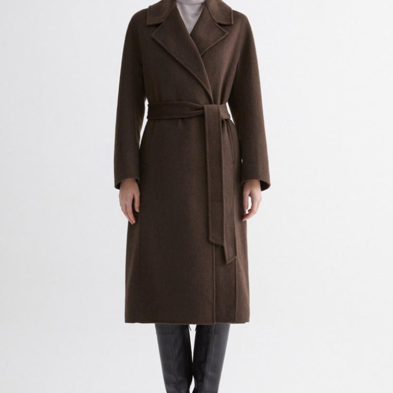  She S miSS шерстяное пальто с поясом ручной работы Swhcto42100 Dw