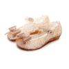 Girls' Sandals Bun Head Bow Princess Jelly Shoes Children's Dance Shoes