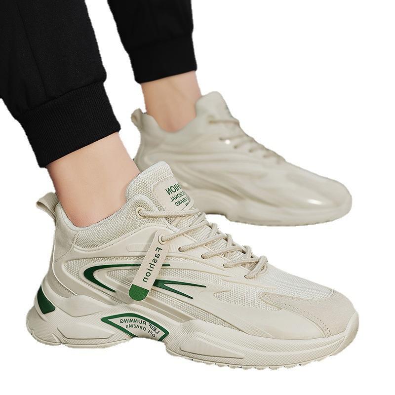 Осенью и зимой помогите мужским кроссовкам на новой платформе увеличить высоту повседневной мужской обуви.