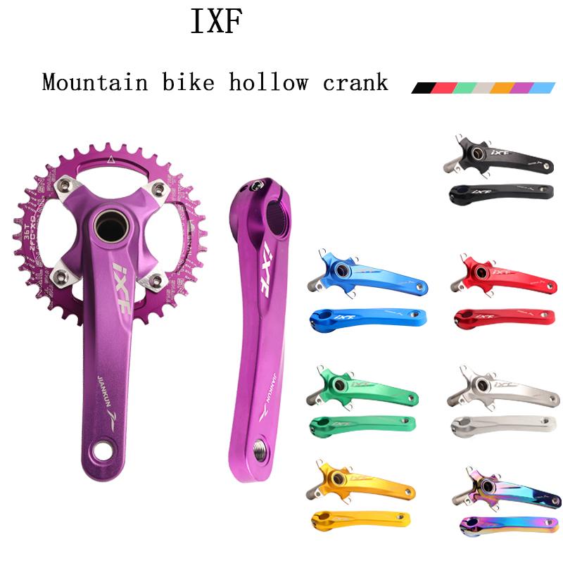 IXF Crank Mtb Интегрированная система шатунов Hollowtech 104 Bcd Crank 2 Crown Шатуны для горного велосипеда 32/34/36/38/40/42T