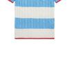 Polo Ralph Lauren Ss23 Striped Detail Crew Neck Short Sleeve Sweater Women Sweater Blue WMPOSWENC020668-400