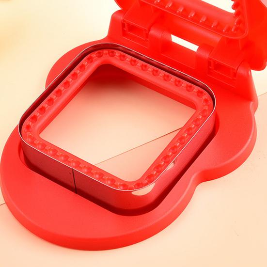 Sandwich Cutter And Sealer for Kids Homemade Sandwich Maker Pocket Sandwiches Mold Quick Meal Prep Tool