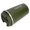 Double Layer Coffee Cup Leakproof Lid Travel Mug Portable Stainless Steel Mug  Hot Drinks
