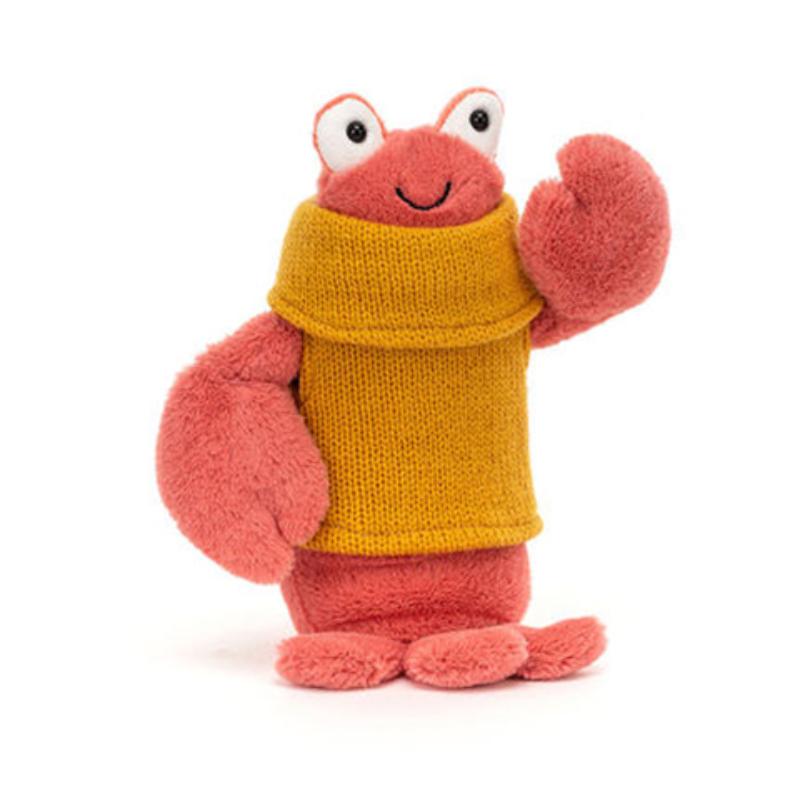 Jellycat Серия Океан Животное Пуловер Лобстер Кукла-компаньон Плюшевая кукла 21 см высота