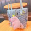 Cute Wagging Tail Capybara Doll Plush Cartoon Capybara Doll Fluffty Animal Doll  Birthday Gift