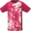 YONEX Short Sleeve Game Reddish Rose J130 Kids' Shirt, (546)