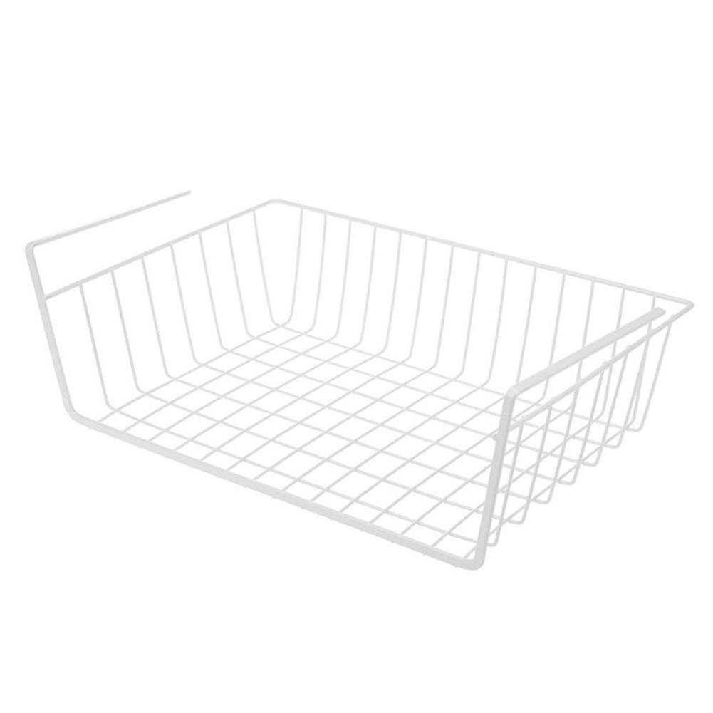 Yousheng Hanging Under Shelf Storage Basket Metal Cupboard Cabinet Organizer Rack Holder MIT