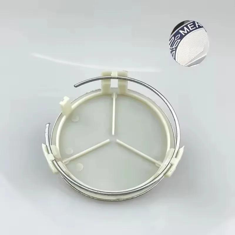 4 шт. 75 мм Колпачки ступицы с логотипом центра колеса автомобиля Для Mercedes Benz C207 C218 A207 C117 CLA CLS E-Class W212 S212 X166 W176 W205 W246