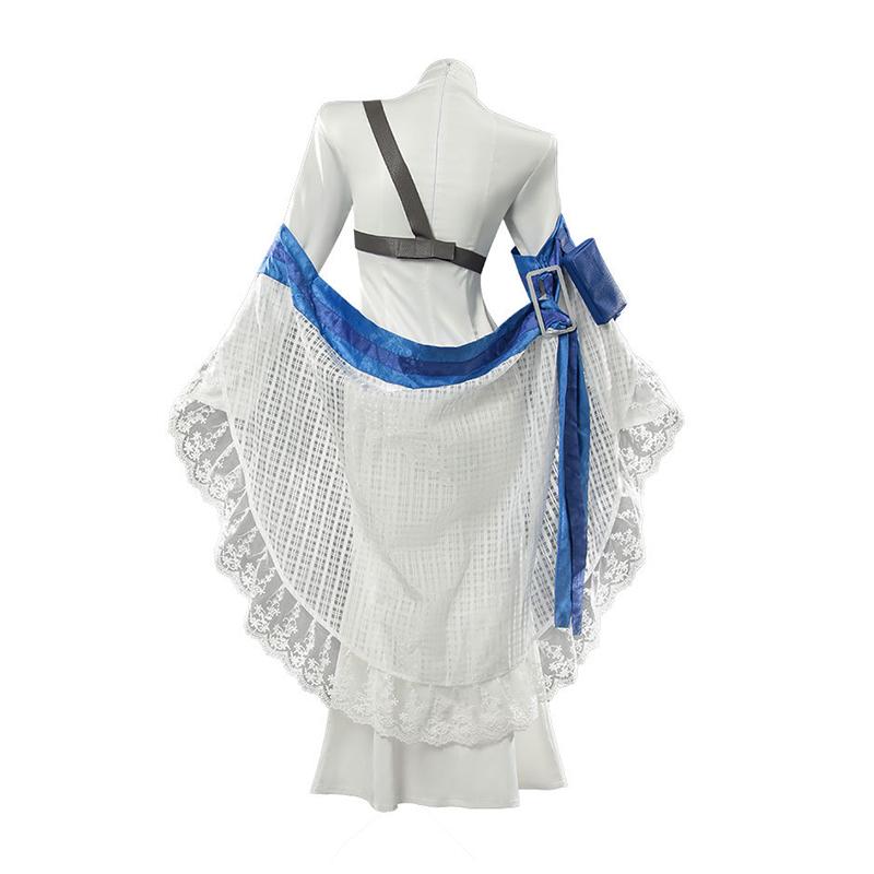 Костюм для косплея Nikke Goddess Of Victory Arcana Commander Tarot Shoper Arcana Женское белое платье Хэллоуин Карнавальный костюм