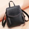 Backpack Fashion Backpack Women's New Soft Leather Bag Versatile Retro Genuine Leather Women's Bag