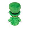Classic Green Outfit & Red Beard for St Patricks Day Decorations - Cozy Huggable Dcor Toy for Gifting and Display