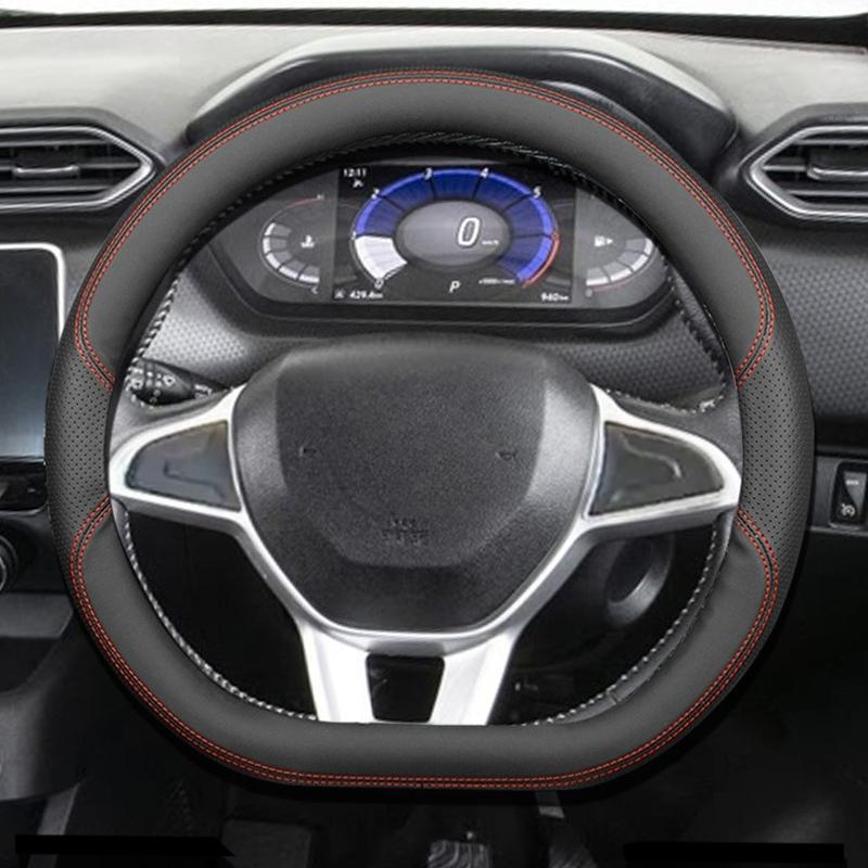 Для Nissan MAGNITE 2020 - 2026 2026 Стиль типа D Нескользящая Накладка на Руль Автомобиля Чехол с Удобной Ручкой Аксессуары для Интерьера