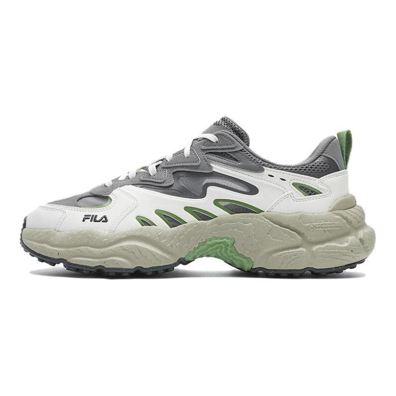 Fila Fern Повседневные кроссовки Удобные Простые Низкие Кроссовки для пап Мужские кроссовки Серый Белый Зеленый F12M421106FSP