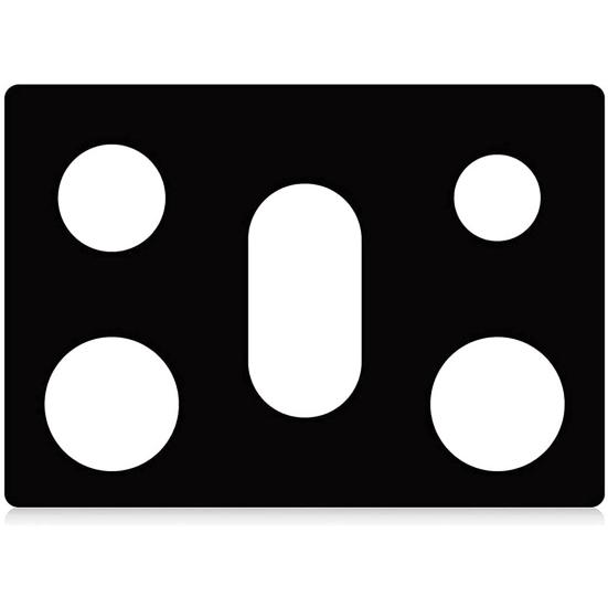 1 комплект верхней крышки для газовой плиты с 5 отверстиями и 3 полосками для зазоров. Жаростойкая, можно мыть в посудомоечной машине. Многоразовая антипригарная силиконовая крышка для газовой плиты. Защитная защита.