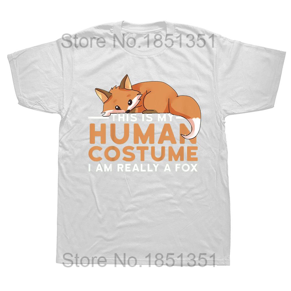 Funny Always Be Yourself Unless You Can Be A Fox T Shirts Graphic Cotton Streetwear Short Sleeve Fox Lover Summer Style Tshirt