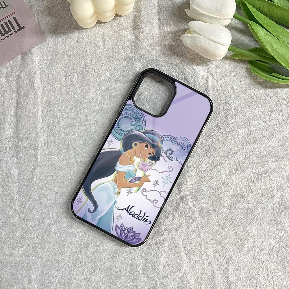 Aladdin Jasmine Phone Case for Iphone 16 15 14 13 12 11 Pro Max Mini 8 Plus Se Xr X Xs Fundas Shell PC+TPU Cover
