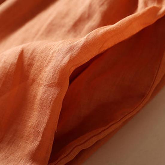 Весеннее летнее платье с вышивкой, рукавом девятый, свободное платье миди, легкое платье с круглым вырезом