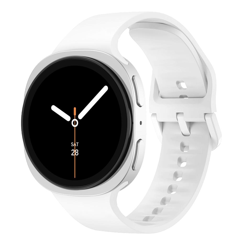 Ремешок для Samsung Galaxy Watch 8 classic 46 мм Аксессуары pulseira Спортивный силиконовый браслет correa Ремешок Galaxy Watch 8 44 мм 40 мм