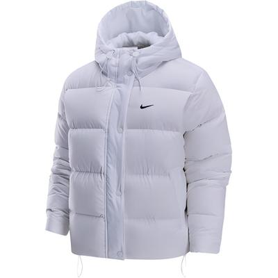 Therma-Fit Sportswear Metro Loose Fit Hooded Warm Down Jacket Women Outwear White FZ5929-100
