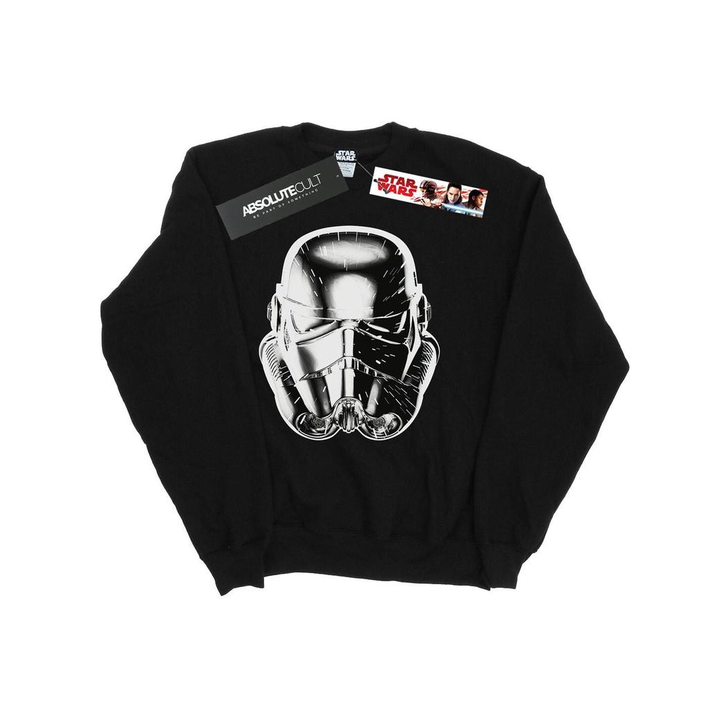 Star Wars Mens Stormtrooper Warp Speed Helmet Sweatshirt