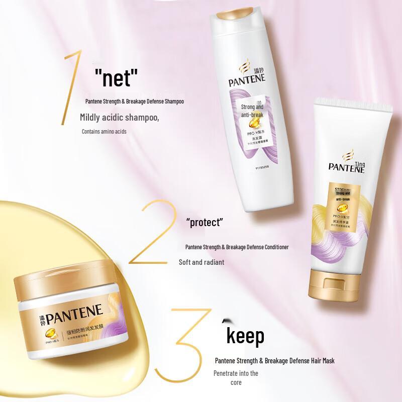 Pantene Strong Root Nourishing Hair Care Set
