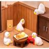 7PCS Miniature Duck Ornaments Lovely Tiny Duck Figurine Toys Lightweight Small Decor for Dollhouse Kids Birthday Party Gifts
