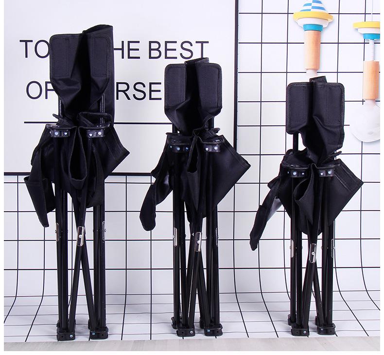 Портативный складной стул для кемпинга на открытом воздухе с индивидуальным логотипом — идеально подходит для рыбалки, рисования и весенних вылазок на природу