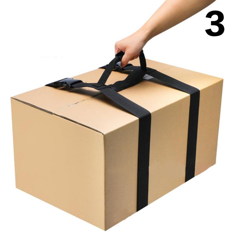 Подъемный ремень для тяжелых предметов, трос для переноски мебели, ремни для упаковки багажа, ремни для перемещения, более легкая транспортировка коробок и багажа