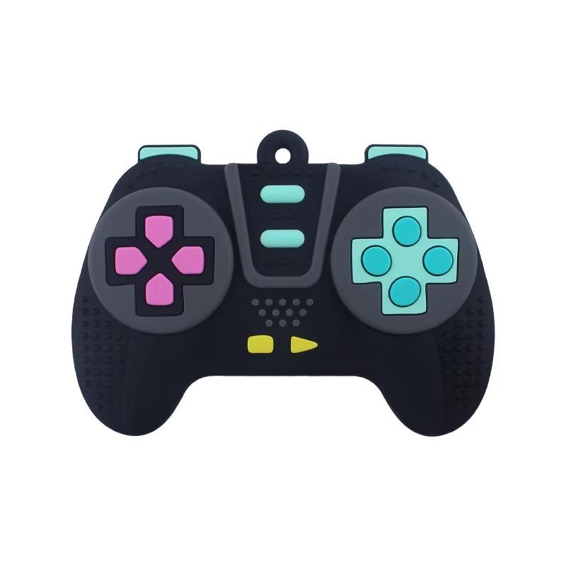 Новая Игрушка-прорезыватель для зубов в форме игрового контроллера Силиконовый прорезыватель для младенцев 6-12 месяцев Подарки Сенсорный Развивающий