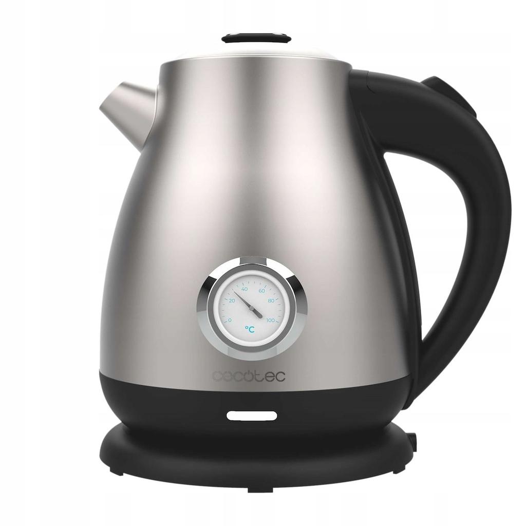 Cecotec Thermosense 620 Retro Steel Electric Kettle